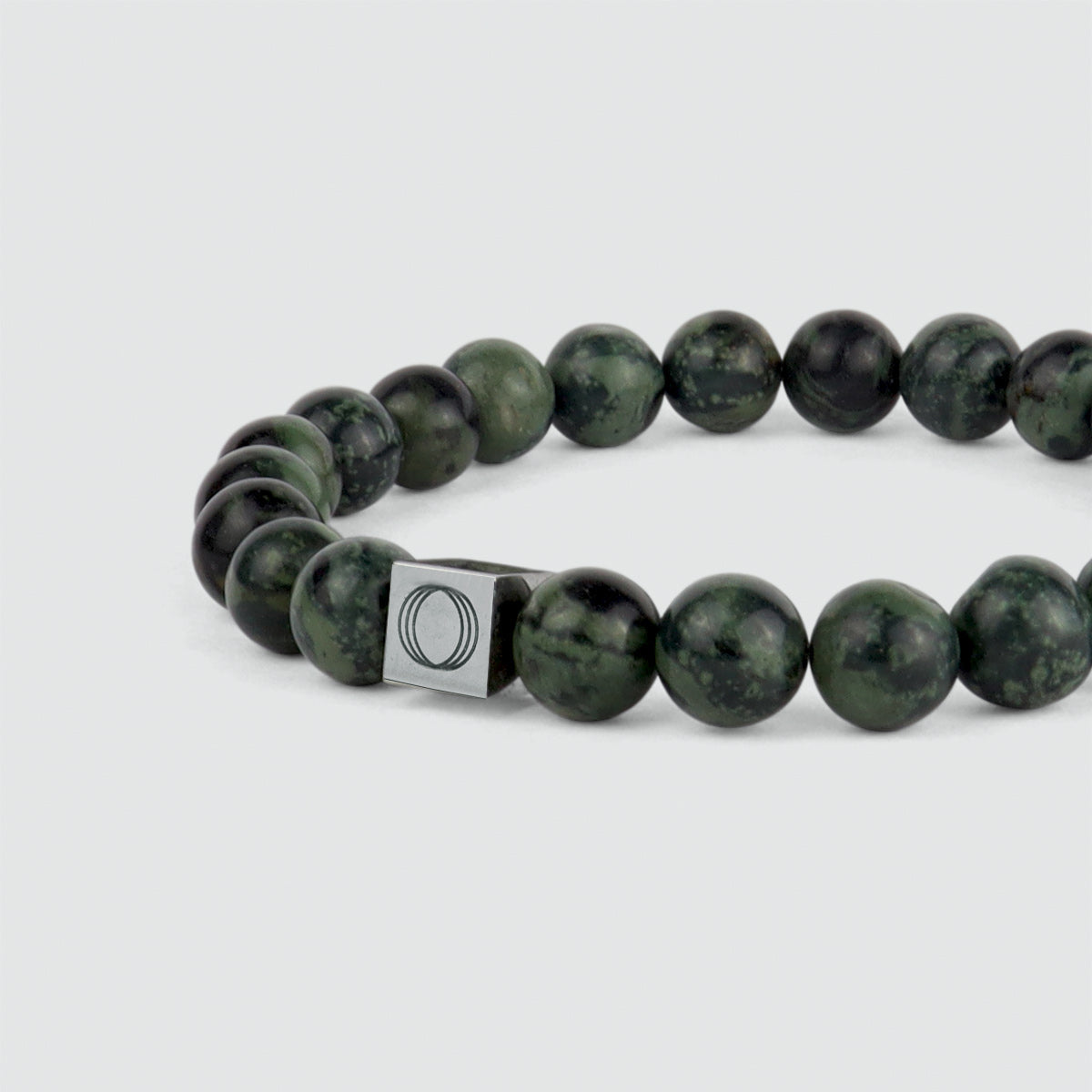 Ahgdar - Green Beaded Bracelet 8mm