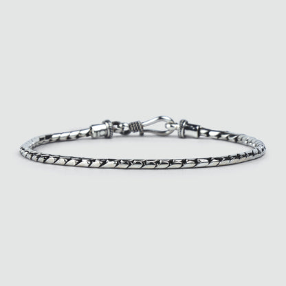 Emir -Sterling Silver Minimalist Bracelet 2.5mm