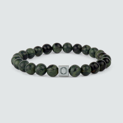 Ahgdar -  Green Beaded Bracelet 8mm