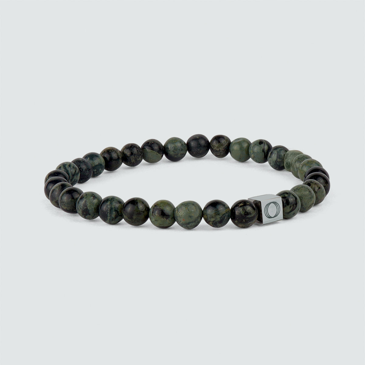 Ahgdar - Green Beaded Bracelet 6mm