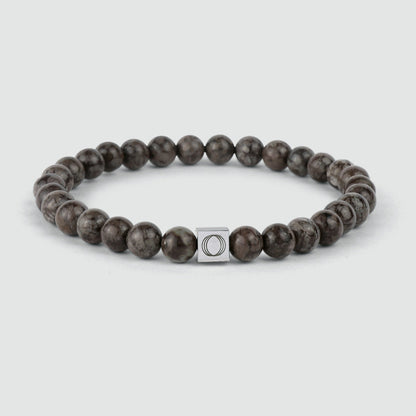 Albuna - Brown Beaded Bracelet 6mm