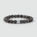 Albuna - Brown Beaded Bracelet 8mm