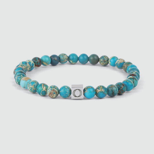 Alfiruz - Turquoise Beaded Bracelet 6mm