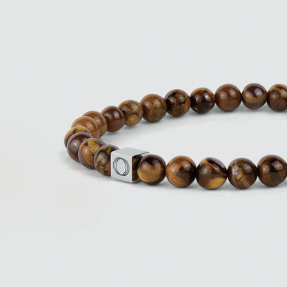 Alnamr - Tiger Eye Beaded Bracelet 6mm