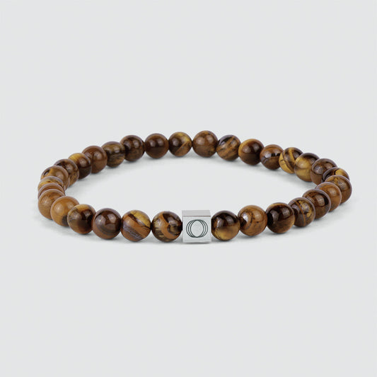 Alnamr - Tiger Eye Beaded Bracelet 6mm