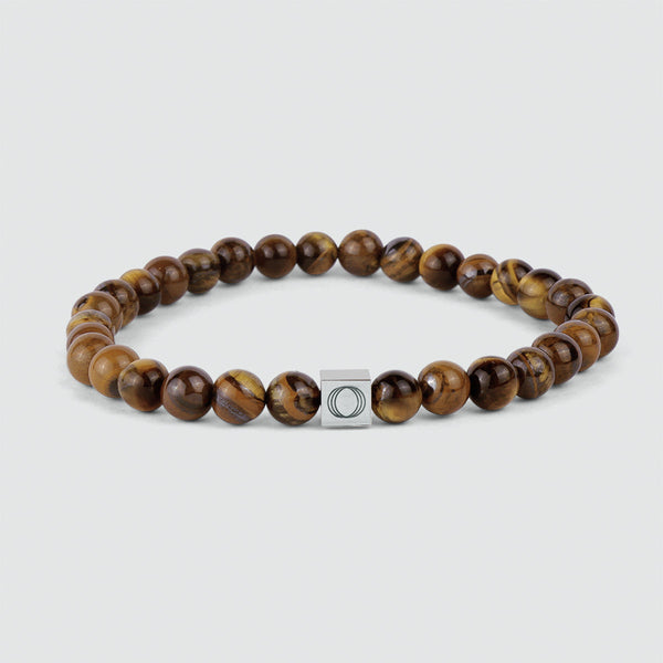 Alnamr - Tiger Eye Beaded Bracelet 6mm