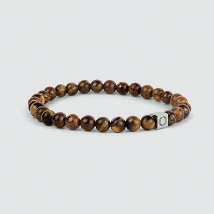 Alnamr - Tiger Eye Beaded Bracelet 6mm