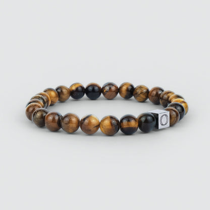 Alnamr - Tiger Eye Beaded Bracelet 8mm