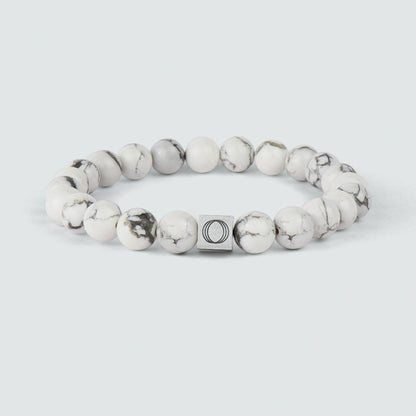 Alrukham - White Beaded Bracelet 8mm