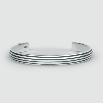 Arkan - Sterling Silver Bangle Bracelet 8mm