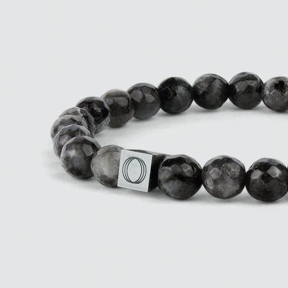 Aswad - Black Beaded Bracelet 6mm