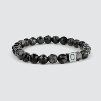 Aswad - Black Beaded Bracelet 8mm