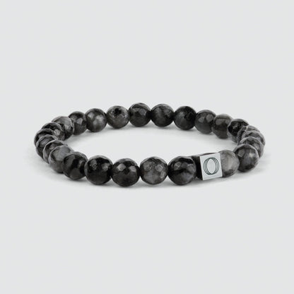 Aswad - Black Beaded Bracelet 6mm