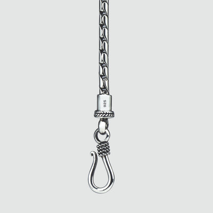 Emir -Sterling Silver Minimalist Bracelet 2.5mm
