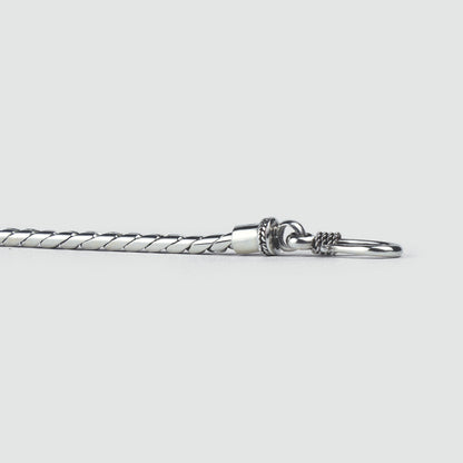 Emir -Sterling Silver Minimalist Bracelet 2.5mm