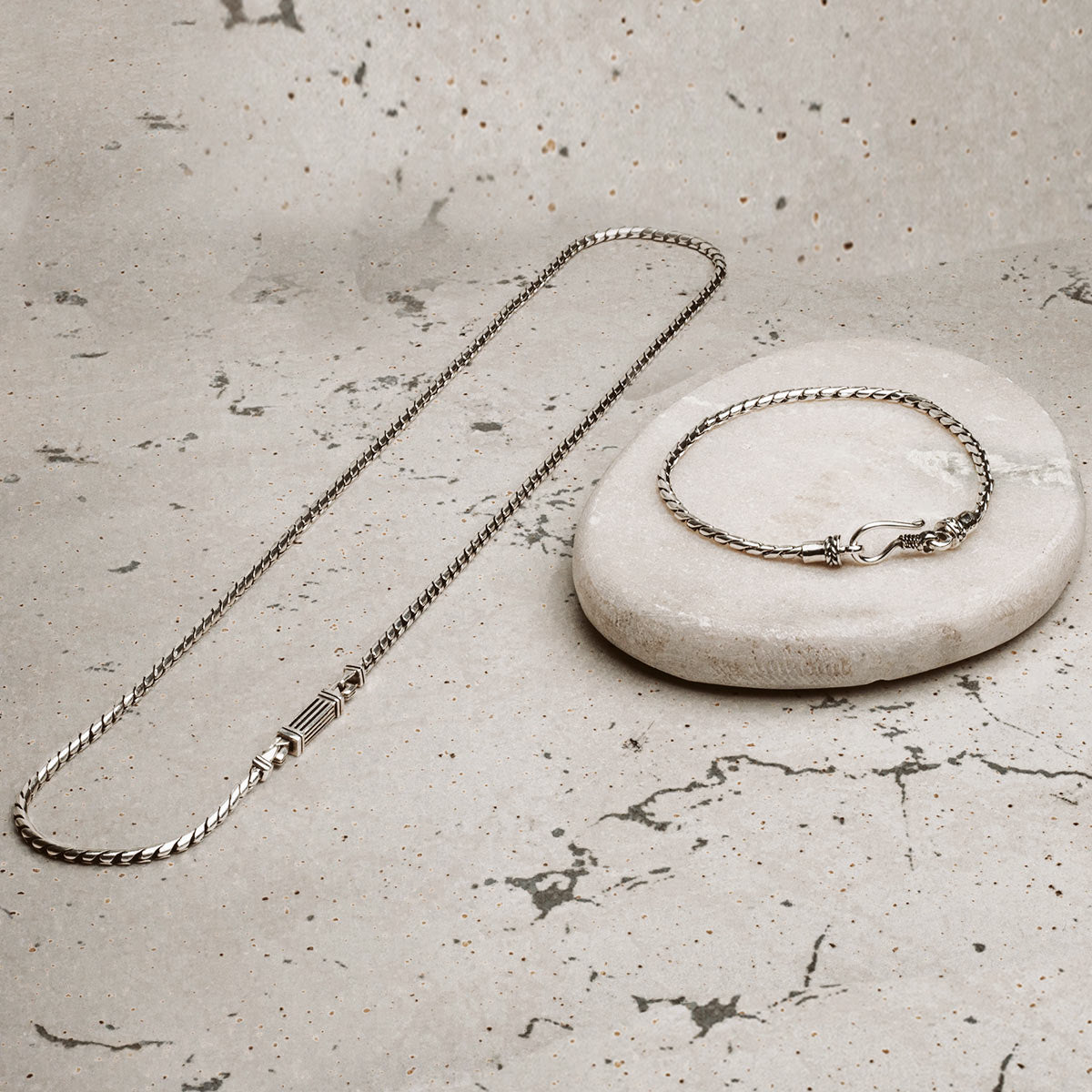 Emir - Chain and Bracelet Set