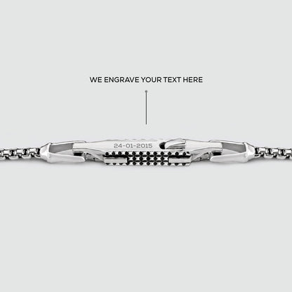 Kamal - Sterling Silver Venetian Box Chain Necklace 3mm