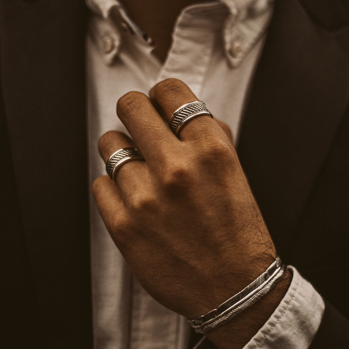 Kaliq - Bangle and Ring Set