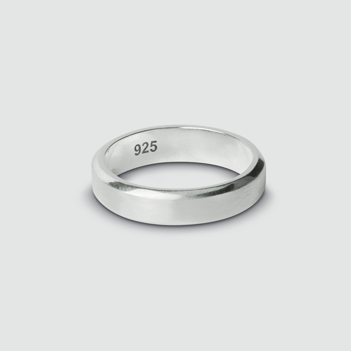 Tamir - Matt Silver Ring 6mm