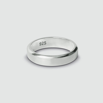 Tamir - Matt Silver Ring 6mm