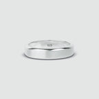 Tamir - Matt Silver Ring 6mm