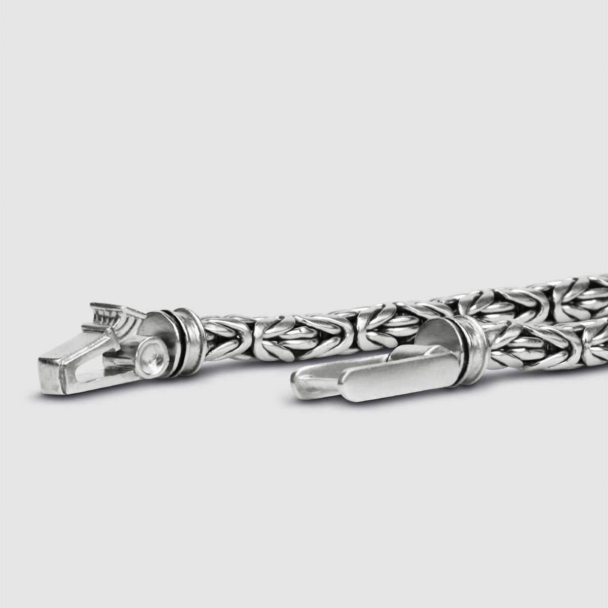 Turath - Sterling Silver Byzantine Kings Bracelet 5mm