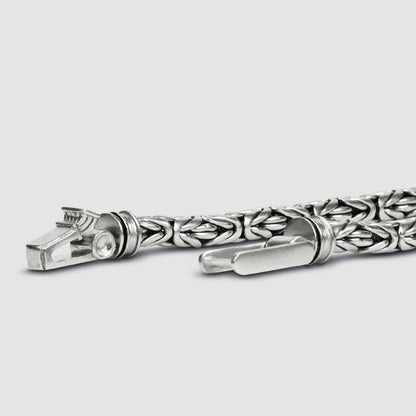 Turath - Sterling Silver Byzantine Kings Bracelet 5mm