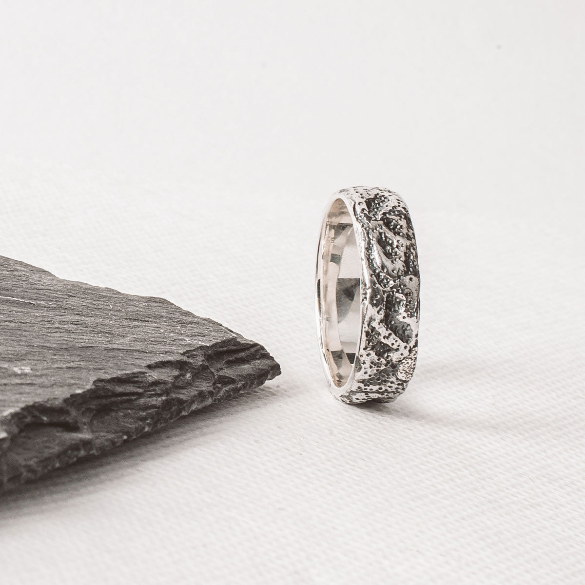Tarif - Unique Sterling Silver Ring 7mm