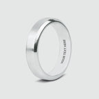 Tamir - Matt Silver Ring 6mm