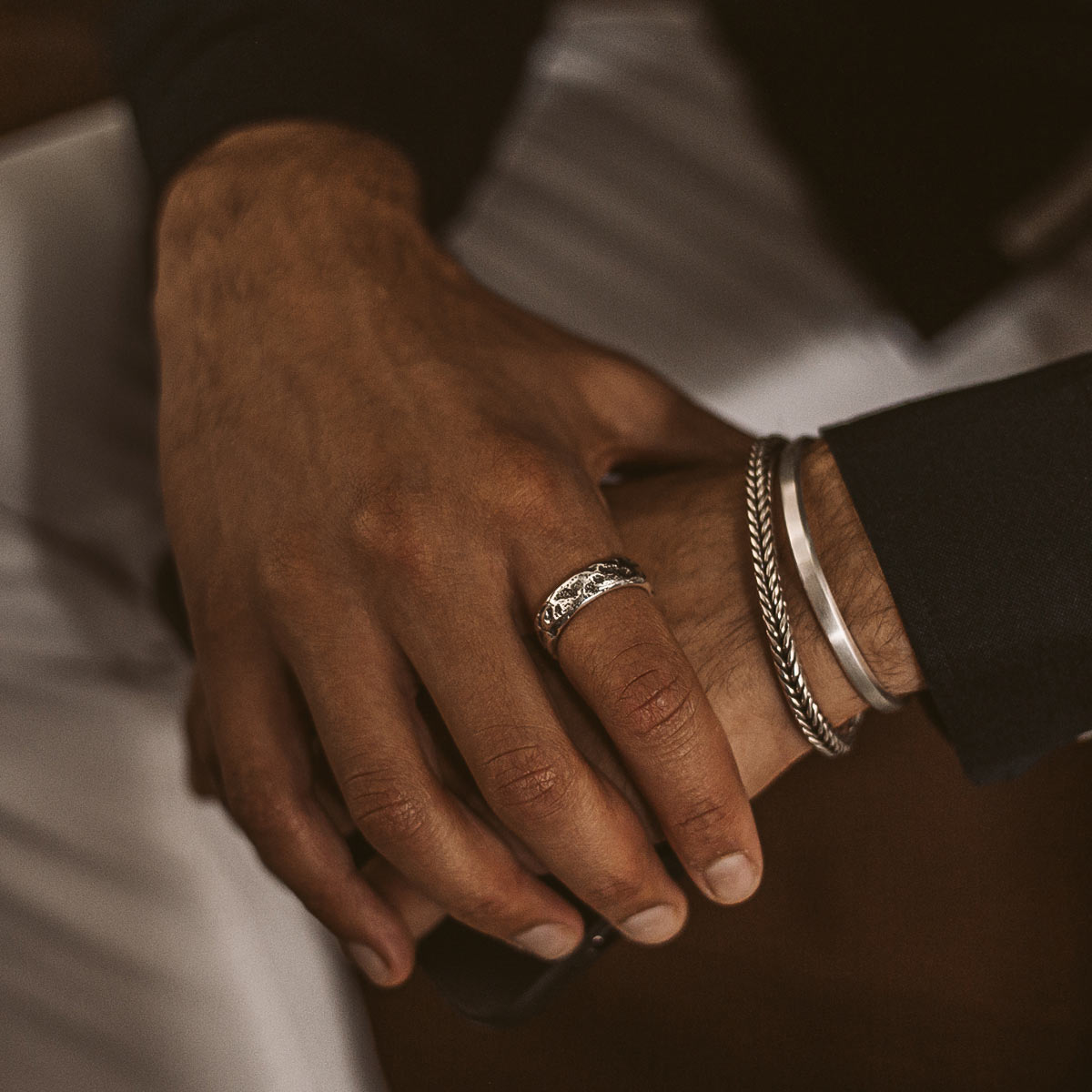 Tarif - Unique Sterling Silver Ring 7mm