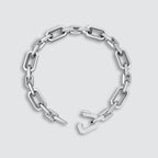 Aqdās - Roman Sterling Silver Chain Link Bracelet 8.5mm