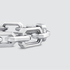 Aqdās - Roman Sterling Silver Chain Link Bracelet 8.5mm