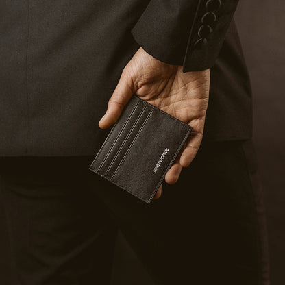 Genuine Black Leather Wallet