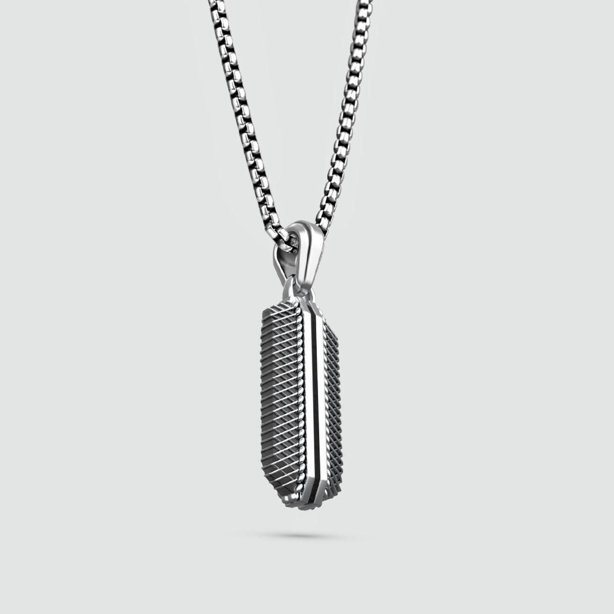 Kaliq Oxidised Pendant, Ring and Bangle - set