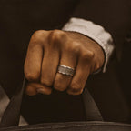 Kaliq Oxidised Pendant and Ring - set