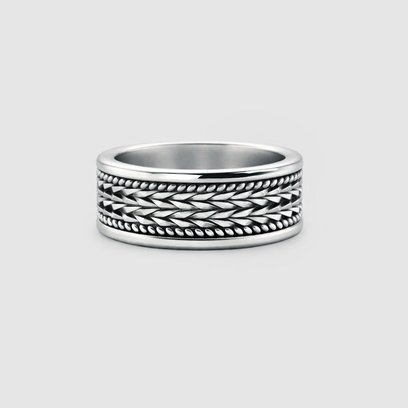 Hidan - Sterling Silver Spinner Ring 9mm
