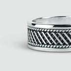 Kaliq Oxidised Pendant and Ring - set