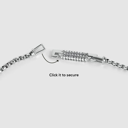 Kamal Box Chain and Bracelet - set