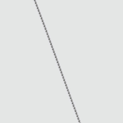 Kamal - Sterling Silver Venetian Box Chain Necklace 2mm
