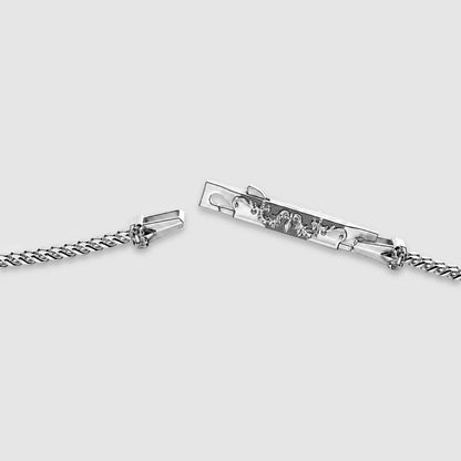 Wasil - Sterling Silver Curb Chain Necklace 3mm