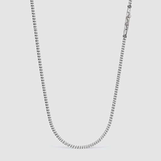 Wasil - Sterling Silver Curb Chain Necklace 3mm