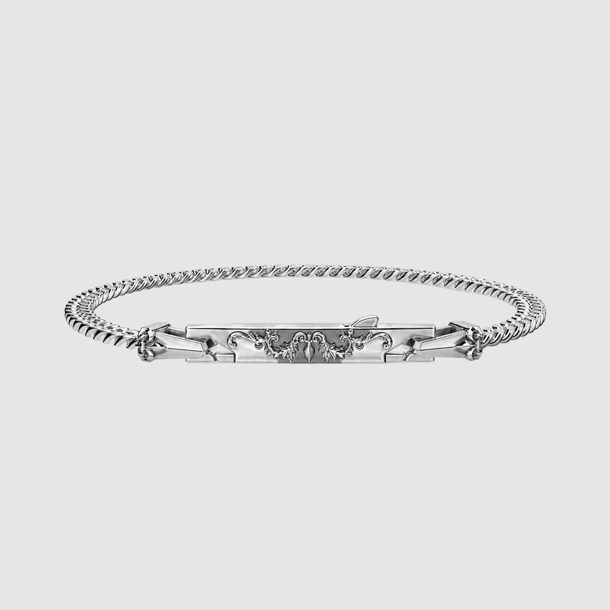 Wasil & Wasim Curb Chain and Bracelet - set