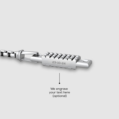 Kamal Box Chain and Bracelet - set